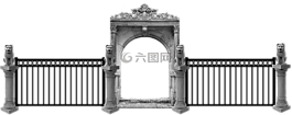 門,籬笆,入口