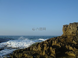 天空,海洋,水