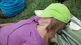 青少年,睡眠,女孩