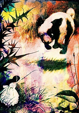 釀酒,書籍插圖,愛麗絲夢游仙境