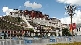 西藏,拉萨,修道院
