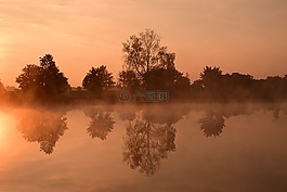 日出,morgenrot,天空