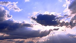 云,天空,陽光
