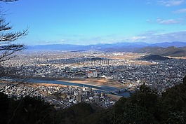 風景,高山,岐阜市