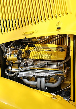 福特汽車(chē),福特引擎,黃色