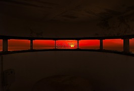 日落,查看,觀點