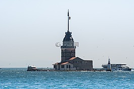 伊斯坦堡,土耳其,燈塔