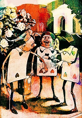 釀酒,書籍插圖,愛(ài)麗絲夢(mèng)游仙境