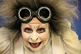 小丑,脸,mime