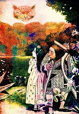 釀酒,書籍插圖,愛麗絲夢游仙境