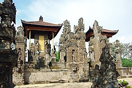 印度尼西亞,巴厘島,寺