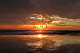 日落,太陽,黎明