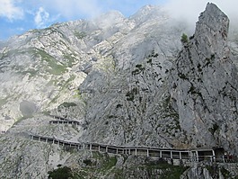 奧地利,山,高