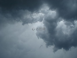 云,黑暗,天空