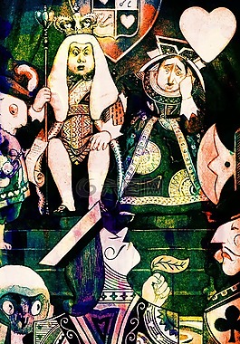 釀酒,書籍插圖,愛(ài)麗絲夢(mèng)游仙境