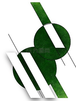 設(shè)計,抽象,綠色
