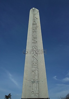 埃及,石頭,列