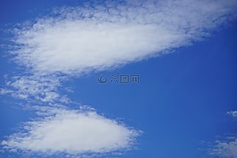 云,天空,夏日的一天