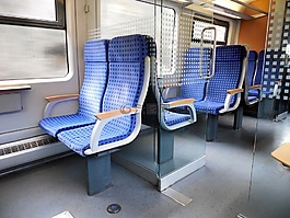 火車,旅行,座位