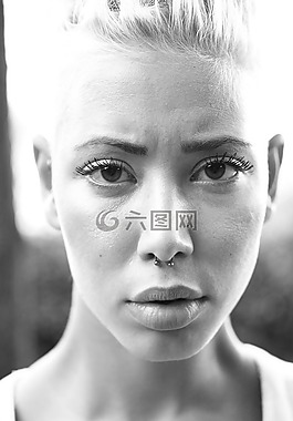 婦女,模型,美顏模式