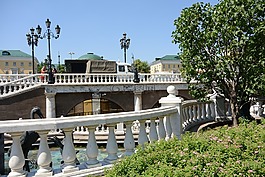 城市,莫斯科,燈籠
