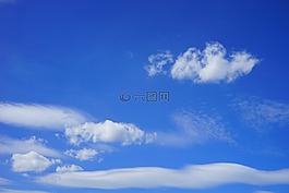 云,天空,夏日的一天