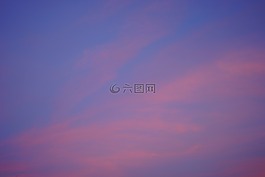 天空,pastellfarben,日落