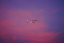 天空,pastellfarben,日落