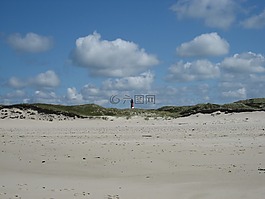 叙尔特岛,海滩,海