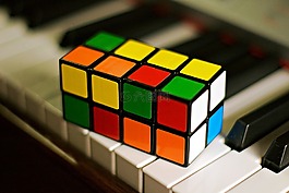 立方體,鋼琴,鍵盤