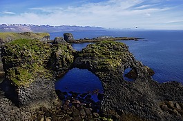 懸崖,岸,海洋