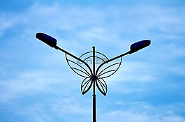 藍(lán)色,天空,云