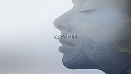 美麗,女子,婦女