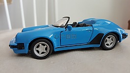 保时捷,蓝色,玩具