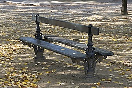 長凳,盧森堡花園,巴黎