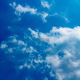 云,藍色,天空