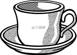 咖啡,杯,餐具