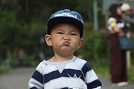 小孩,泰國,表情