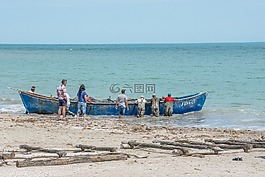 船,海岸,海