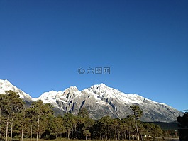 麗江,玉龍雪山,山頂