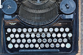 打字機,旅游打字機,字母