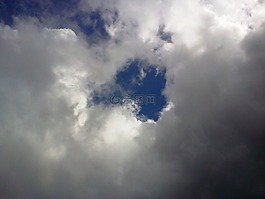 天空,云,無邊