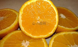 橙色,健康,水果