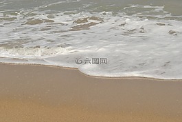 海,海灘,波