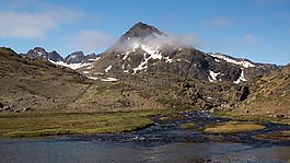 山,河,景觀