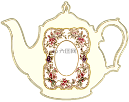 茶壶,锅,瓷器