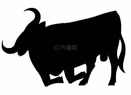 公牛,側(cè)影,農(nóng)場