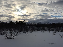 阿比斯库,雪,瑞典