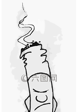 煙,灰,過濾器