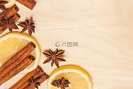 肉桂,檸檬,八角